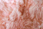 4inches x 6inches  Rose Pink Natural Sheepskin Area Rug