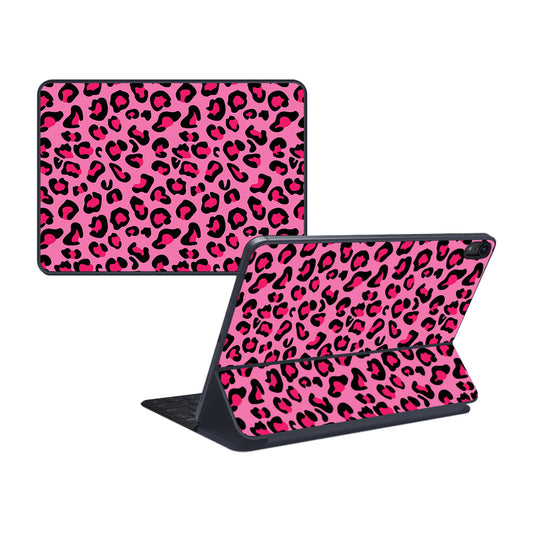 MightySkins APIPSK1118-Pink Leopard Skin for Apple iPad Pro Smart Keyb