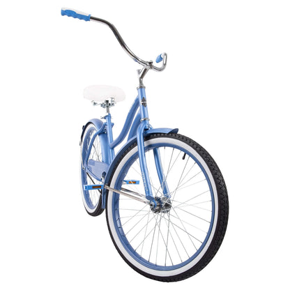 24" Cranbrook Girls' Cruiser Bike with Perfect Fit Frame, Ages 12+ Years, Periwinkle